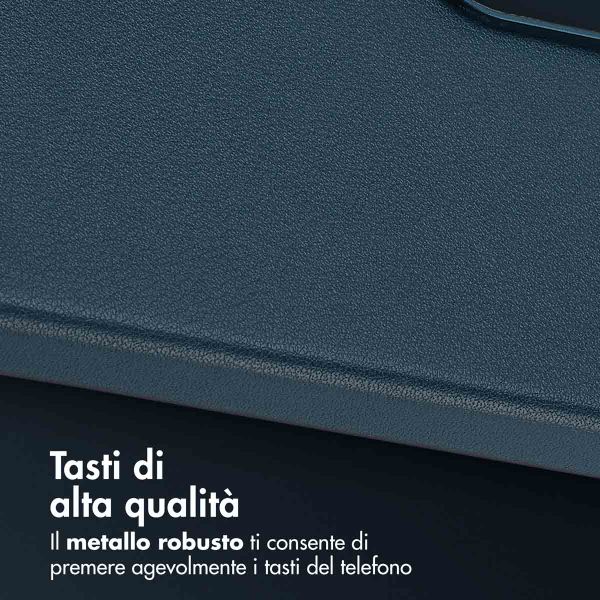 Accezz Cover in Pelle con MagSafe Samsung Galaxy A36 / A56 - Nightfall Blue