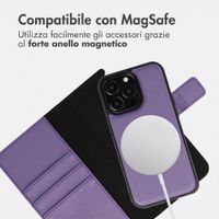 imoshion Cover a libro di lusso 2-in-1 rimovibile Apple iPhone 13 Pro - Viola