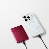 iDeal of Sweden MagSafe Powerbank Slim 5.000 mAh - Powerbank wireless - Fine Wine