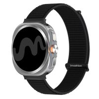 imoshion Nylon bandje Samsung Galaxy Watch Ultra (2024/2025) - Zwart