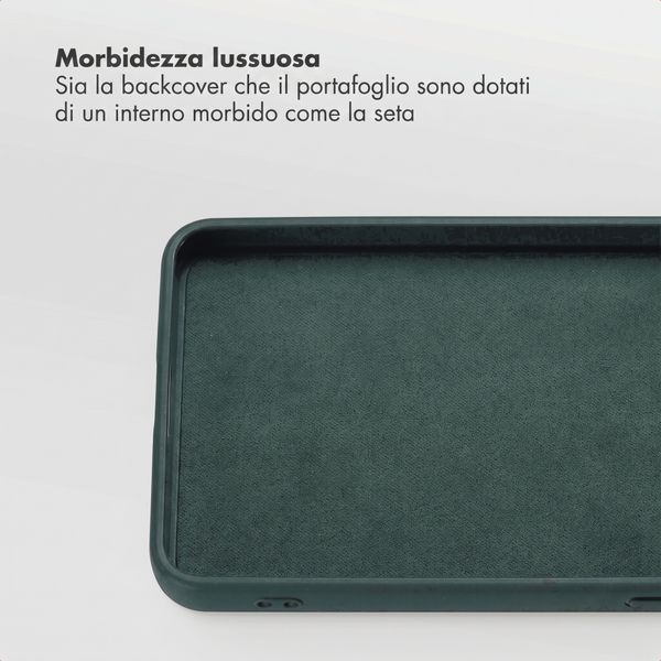 Selencia Libreria rimovibile Olyn con MagSafe Samsung Galaxy S26 Ultra - Verde