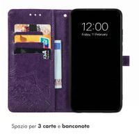 imoshion Cover a libro Mandala Google Pixel 11 - Viola