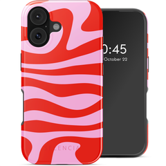 Selencia Cover posteriore Vivid con MagSafe Apple iPhone 17 - Dream Swirl Pink