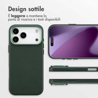 Accezz Cover in Pelle con MagSafe Apple iPhone 17 Pro Max - Cedar Green