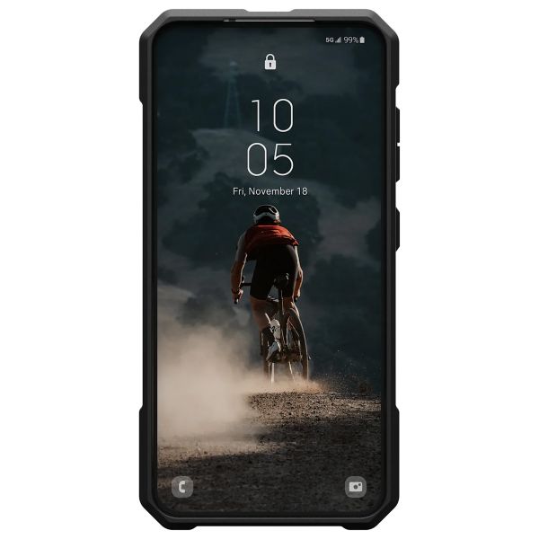 UAG Cover Posteriore Monarch Pro Samsung Galaxy S25 - Kevlar Black