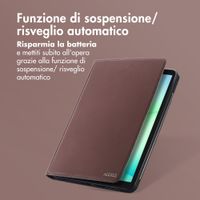Accezz Cover Tablet Classica Samsung Galaxy Tab A11 Plus - Marrone