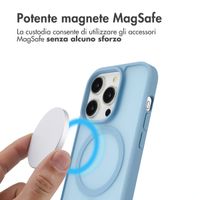 imoshion Cover posteriore Color Guard con MagSafe Apple iPhone 14 Pro - Azzurro