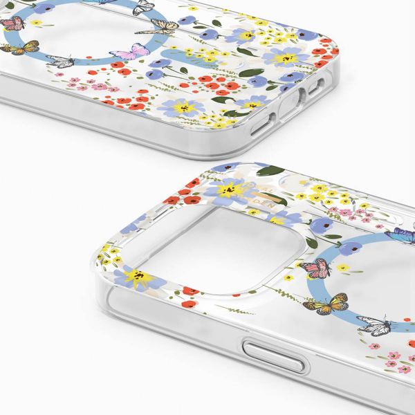 iDeal of Sweden Cover Trasparente con MagSafe Apple iPhone 15 Pro Max - Artistic Garden