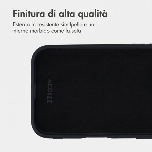 Accezz Backcover Edge con MagSafe Apple iPhone 16 - Nero