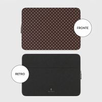 Burga Custodia per laptop 13 pollici - Laptopsleeve - Sorry Busy