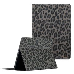 Selencia Libreria Sabi con stampa leopardata Samsung Galaxy Tab A9 Plus - Midnight Black