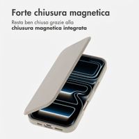 imoshion Bookcase trasparente con MagSafe Apple iPhone 17 Pro - Beige