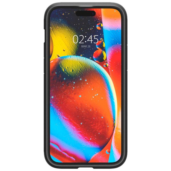 Spigen Cover Posteriore Corazzata Tough con MagSafe Apple iPhone 15 - Nero
