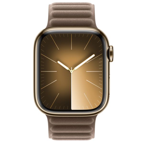 Apple Cinturino Magnetic Link in FineWoven Apple Watch | 38/40/41/42 mm - Taglia S/M - Taupe