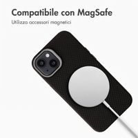 Accezz Cover Mesh con MagSafe Apple iPhone 15 - Nero