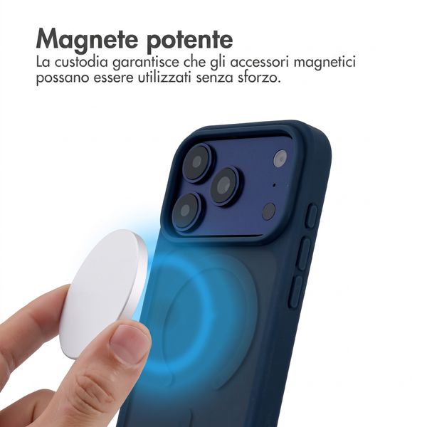 imoshion Cover posteriore Color Guard con MagSafe Apple iPhone 18 Pro Max / 17 Pro Max - Blu scuro