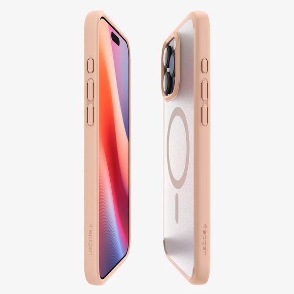 Spigen Cover Posteriore Ultra Ibrida con MagSafe Apple iPhone 16 Pro - Rosa