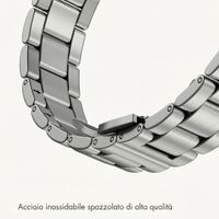 Selencia Cinturino sottile in acciaio a maglie Apple Watch | 38/40/41/42 mm - Argento