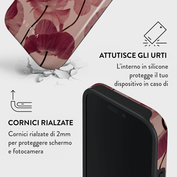 Burga Cover Posteriore Resistente Apple iPhone 16 Pro - Tender Kiss