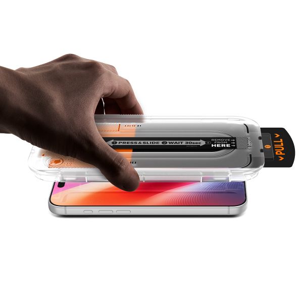 Spigen Vetro temperato privacy GLAStR EZ Fit + Applicatore - confezione da 2 Apple iPhone 18 Pro