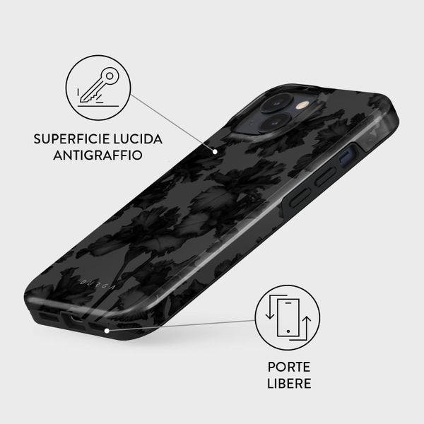 Burga Cover Posteriore Resistente con MagSafe Apple iPhone 15 - Nocturnal