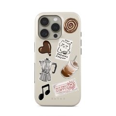 Burga Cover Posteriore Resistente con MagSafe Apple iPhone 16 - Oat Milk Please