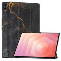imoshion Cover Trifold Design Samsung Galaxy Tab S11 Ultra - Black Marble