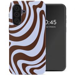 Selencia Cover Posteriore Vivid Samsung Galaxy A37 (5G) - Dream Swirl Chocolate
