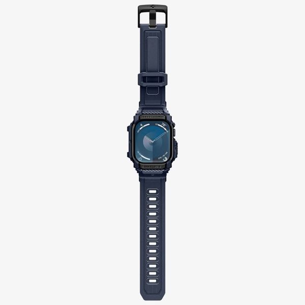 Spigen Cover Rugged Armor™ Pro Apple Watch 10 - 42 mm - Navy Blue