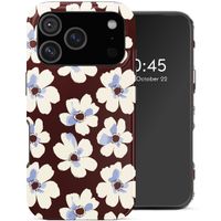 Selencia Cover Posteriore Vivid Apple iPhone 18 Pro Max / 17 Pro Max - Choco Flower Pop