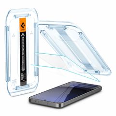 Spigen Vetro temperato GLAStR EZ Fit, confezione da 2 + Applicatore Samsung Galaxy S24 FE / A37 / A56