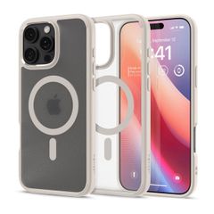 Spigen Cover Posteriore Ultra Ibrida con MagSafe Apple iPhone 16 Pro Max - Frost Natural Titanium