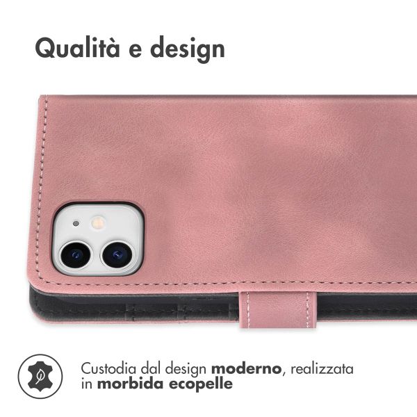 imoshion Cover a libro con Cordino Apple iPhone 11 - Rosa