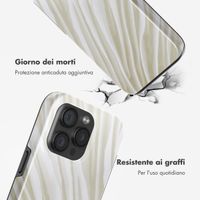 Selencia Cover posteriore Vivid con MagSafe Apple iPhone 15 Pro - Nature Light Brown