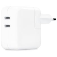 Apple Adattatore di Alimentazione USB-C Originale - Caricabatterie - Doppia porta USB-C - 35W - Bianco