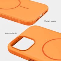imoshion Cover posteriore Color con Thin MagSafe Ring Apple iPhone 14 / 13 - Arancio