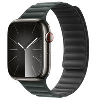 Apple Cinturino Magnetic Link in FineWoven Apple Watch | 44/45/46/49 mm - Taglia M/L - Evergreen