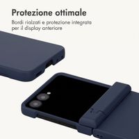 imoshion Color Backcover con supporto Samsung Galaxy Z Flip 8 - Blu scuro