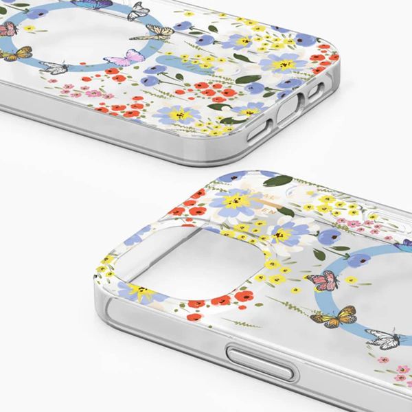 iDeal of Sweden Cover Trasparente con MagSafe Apple iPhone 17e / 16e / 15 / 14 / 13 - Artistic Garden