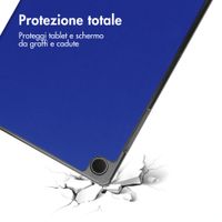 imoshion Cover a libro Trifold Samsung Galaxy Tab A11 Plus - Cobalt Blue