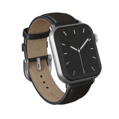 Burga Cinturino in vera pelle Apple Watch | 38/40/41/42 mm - Don't Text / Silver