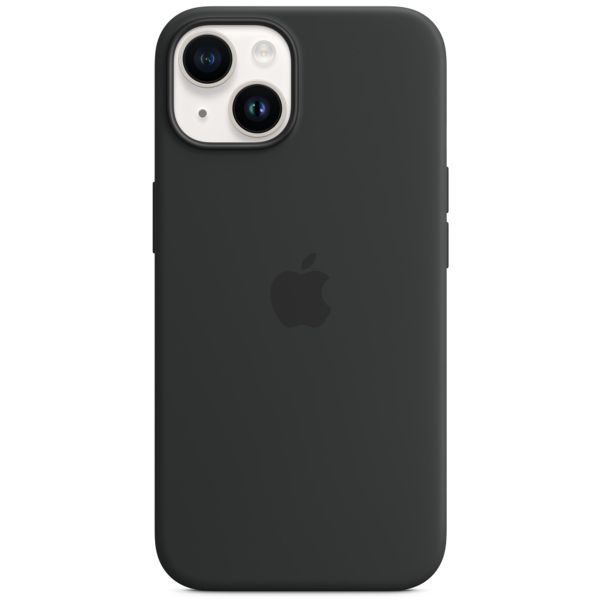Apple Cover Posteriore in Silicone con MagSafe Apple iPhone 14 - Midnight