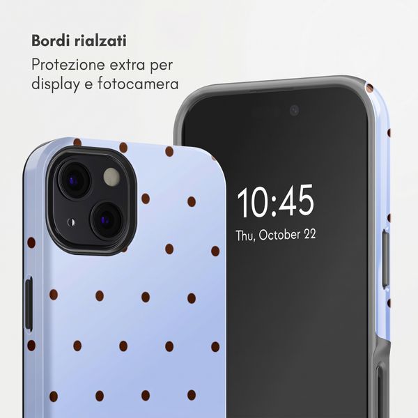 Selencia Cover Posteriore Vivid Apple iPhone 13 - Happy Dots Digital Sky