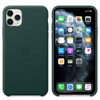 Apple Cover in Pelle iPhone 11 Pro Max - Forest Green