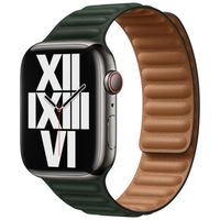 Apple Cinturino Leather Link Apple Watch | 38/40/41/42 mm - Taglia S/M - Sequoia Green
