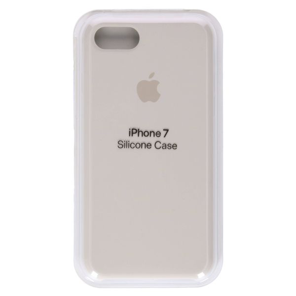 Apple Cover in Silicone Apple iPhone SE (2022 / 2020) / 8 / 7 - Stone
