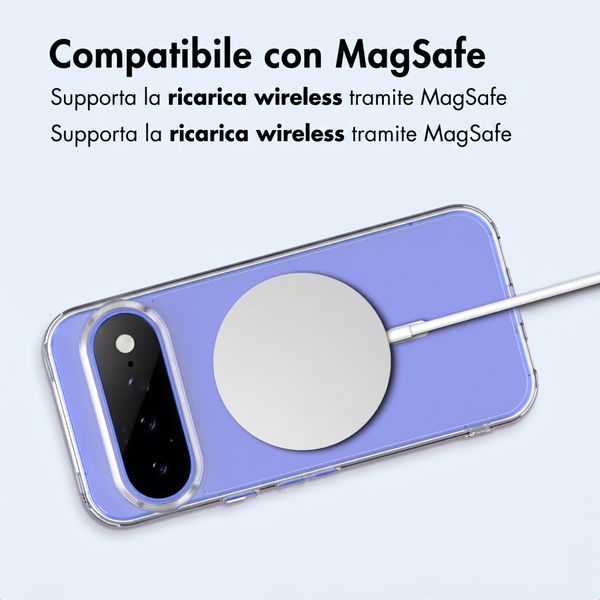 imoshion Cover posteriore protettiva con MagSafe Google Pixel 11 - Trasparente