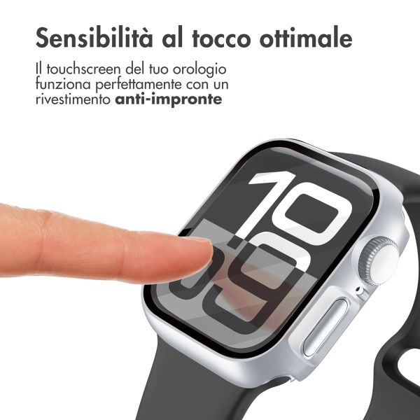 imoshion Cover rigida integrale Apple Watch 10 / 11 - 46 mm - Argento