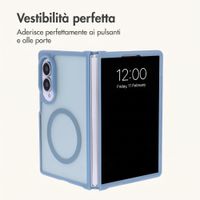 imoshion Cover posteriore Color Guard con MagSafe Samsung Galaxy Z Fold 8 - Azzurro