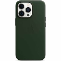 Apple Cover in Pelle MagSafe iPhone 13 Pro - Sequoia Green